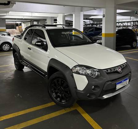 FIAT STRADA 1.8 MPI ADVENTURE CD 16V FLEX 3P AUTOMATIZADO FIAT STRADA 1.8 MPI ADVENTURE CD 16V FLEX 3P AUTOMATIZADO